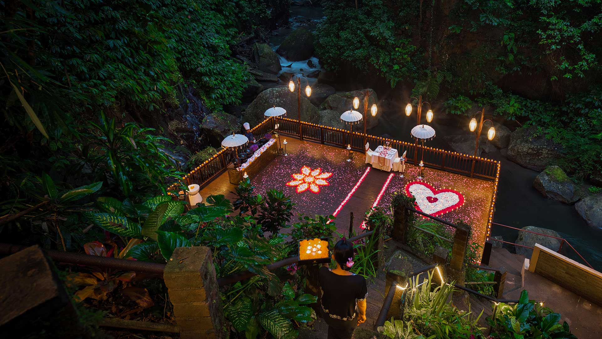 Once-in-a-Lifetime Spiritual Romantic Dining Experience