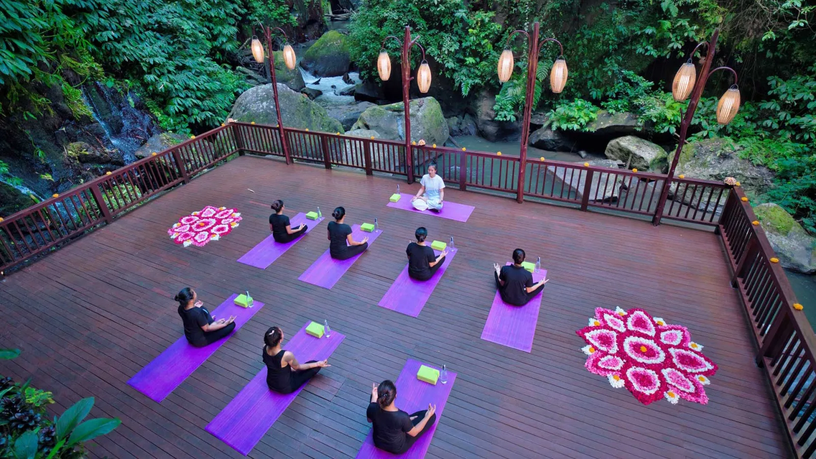 Yoga or Chakra Meditation at Sacred River | Wellness Experience