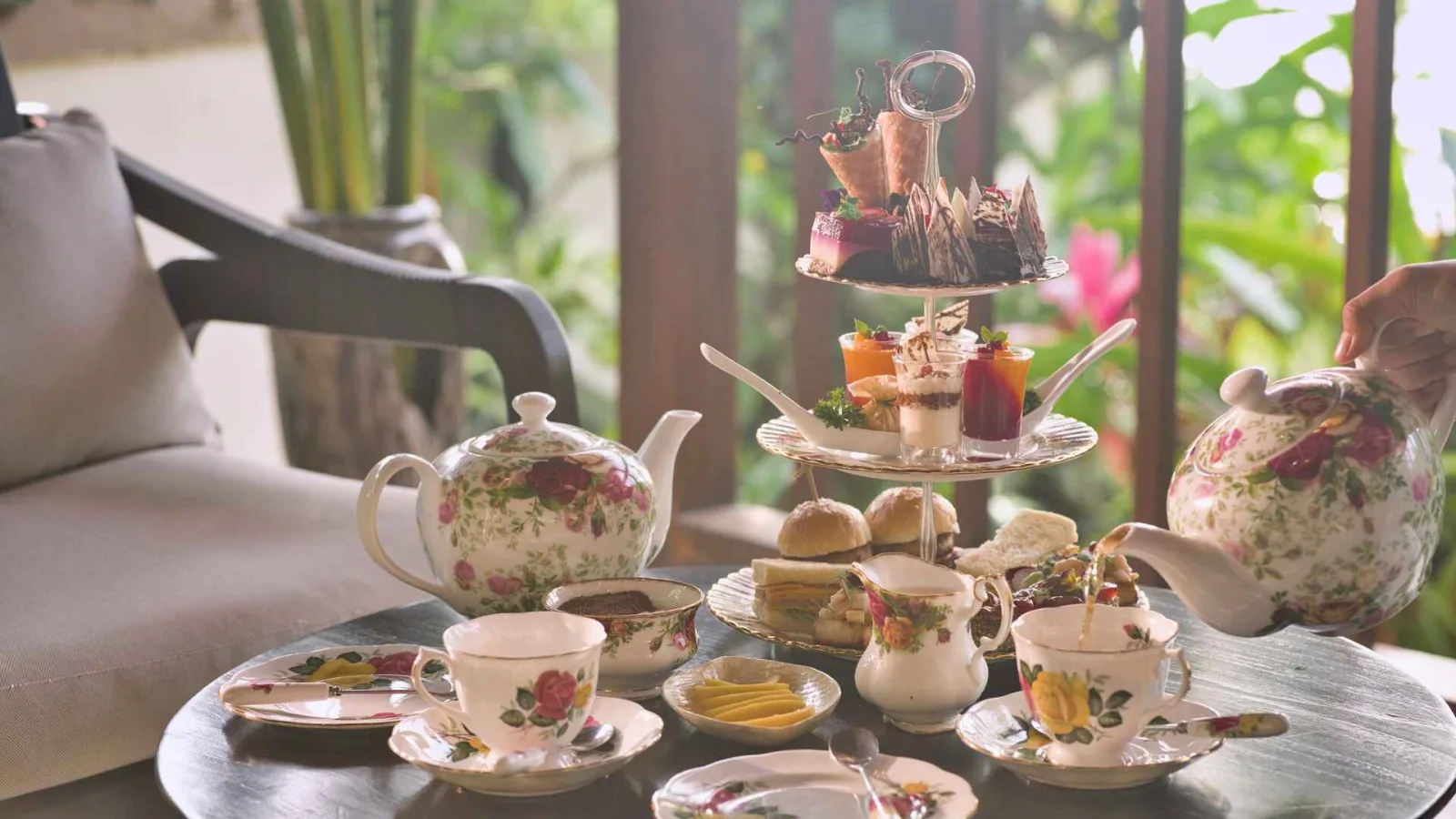 Luxe High Tea in Ubud | Elegant Afternoon Tea Experience