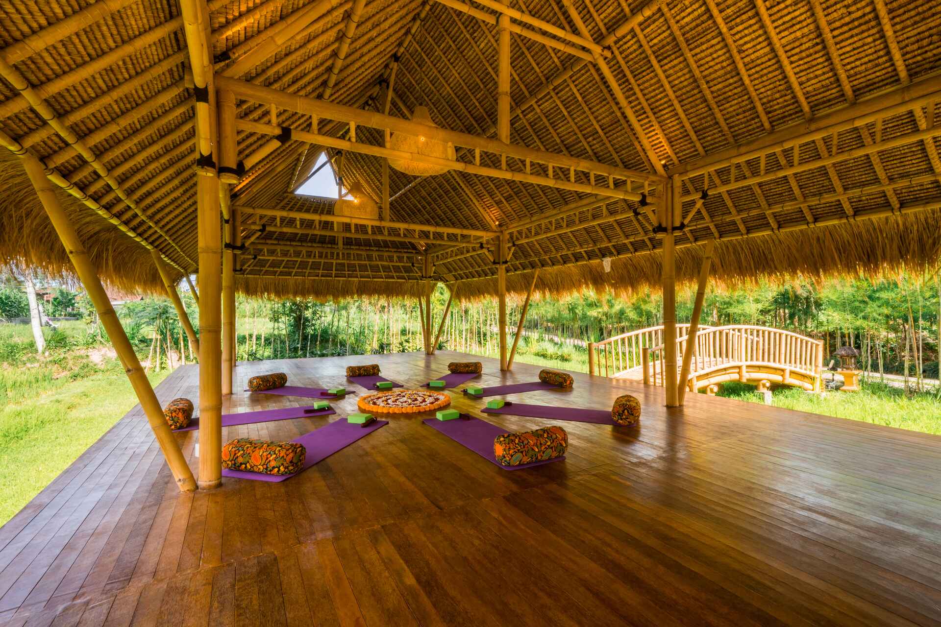 Djiwa Shala yoga pavilion