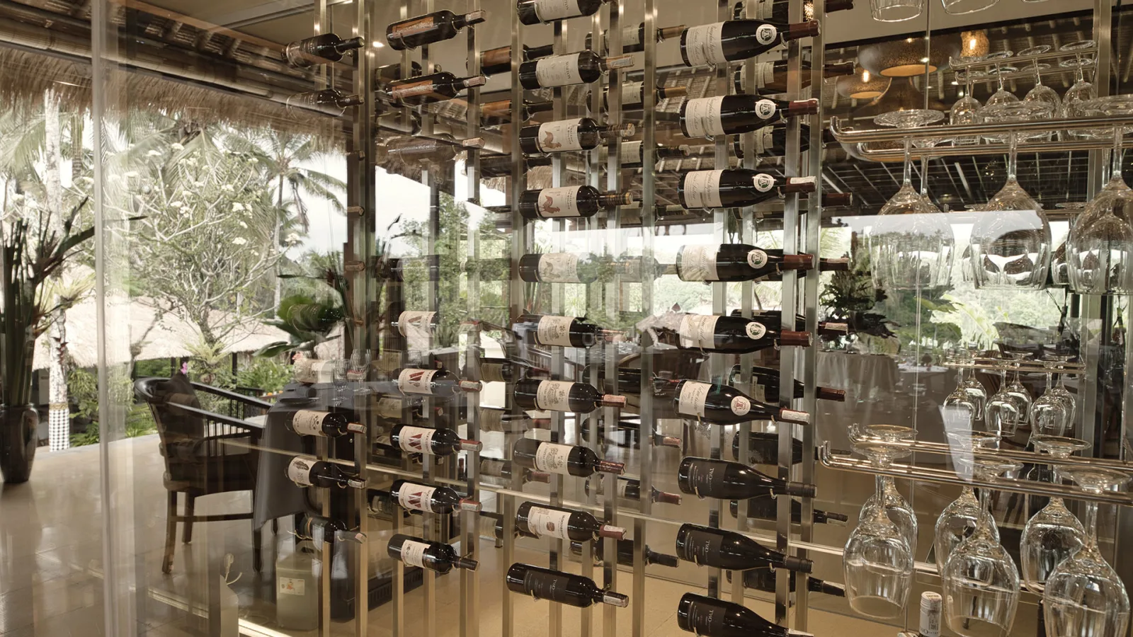Wine cellar dining experience