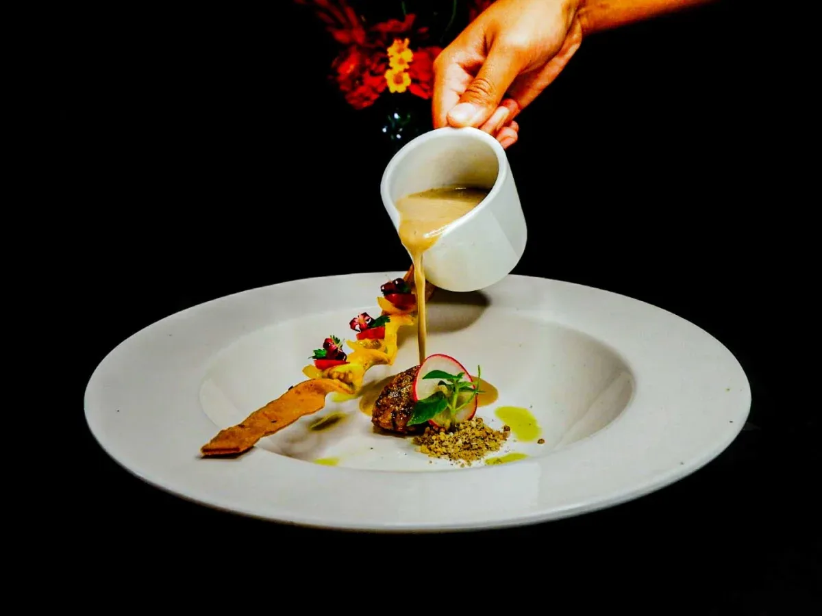A 2-Course Set Dinner for Two